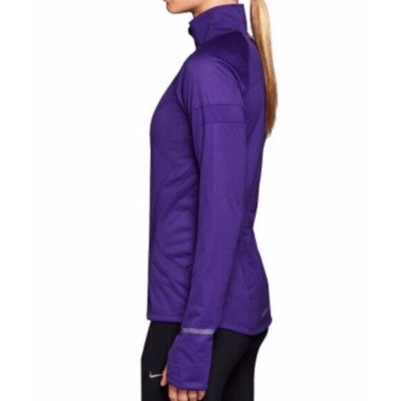 NIKE Element Shield Full Zip Jacket With Reflective Accents - Women's Size S - Picture 10 of 10